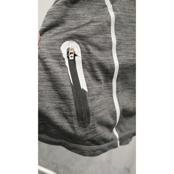 Reebok Tank Top Y Back Racerback Reflective Zipper Large - Picture 2 of 5